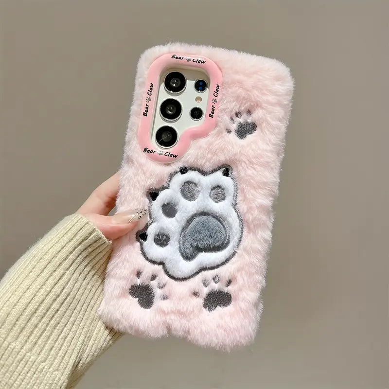 Furry Paw Phone Case - Samsung