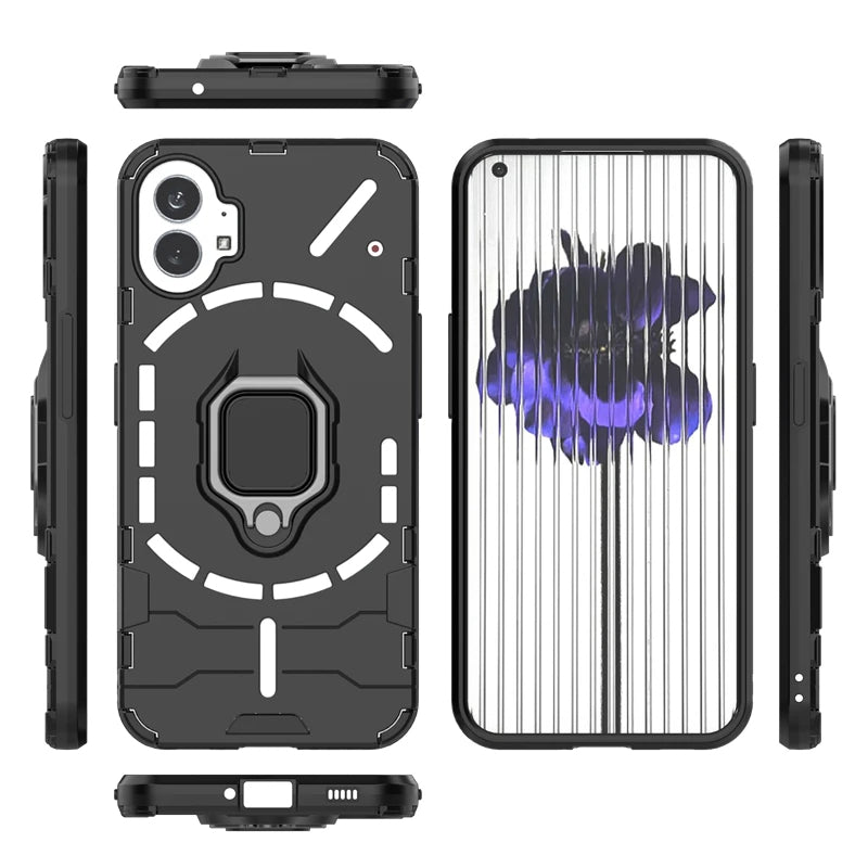 Shock Lock Magnetic Armor Stand Case - Nothing