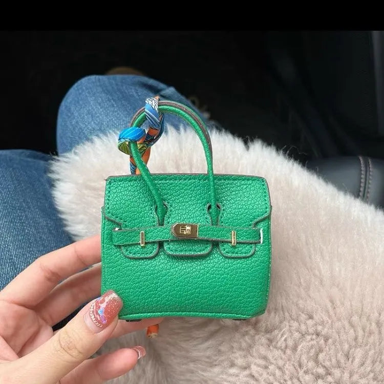 3D Leather Poke Bag Case - AirPods
