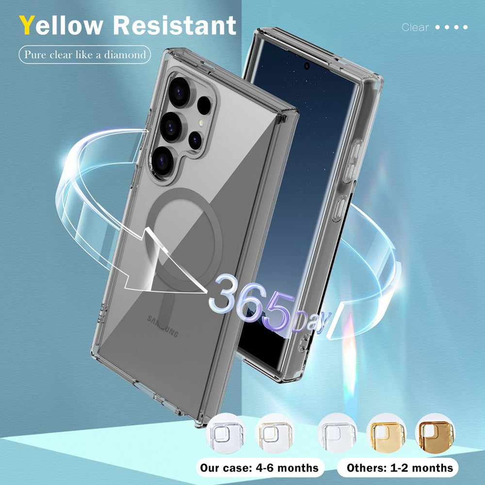 Sleek Clear Dual-Layer Protection Case - Samsung