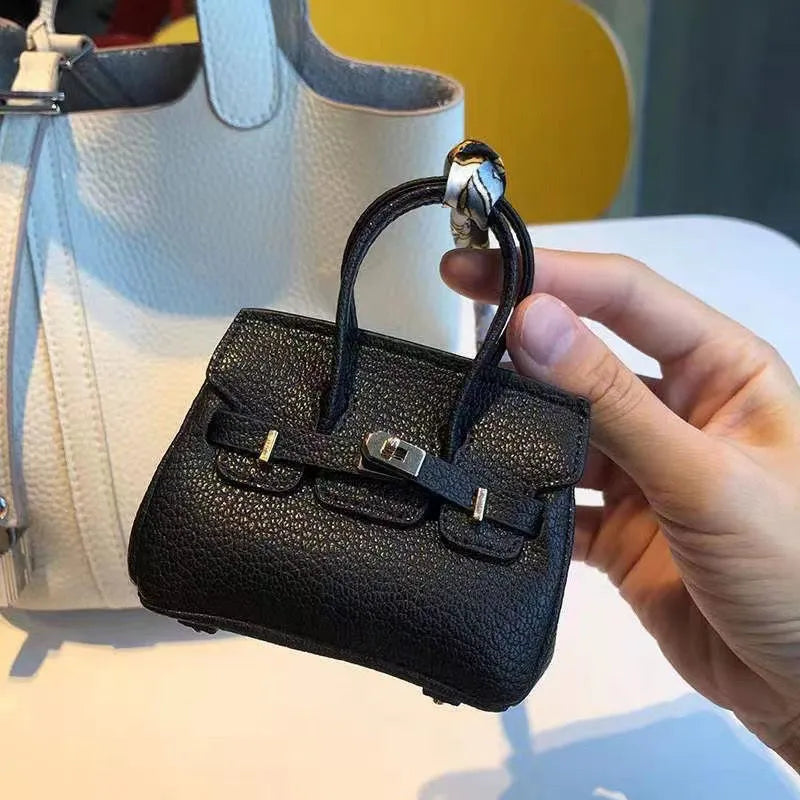 3D Leather Poke Bag Case - AirPods