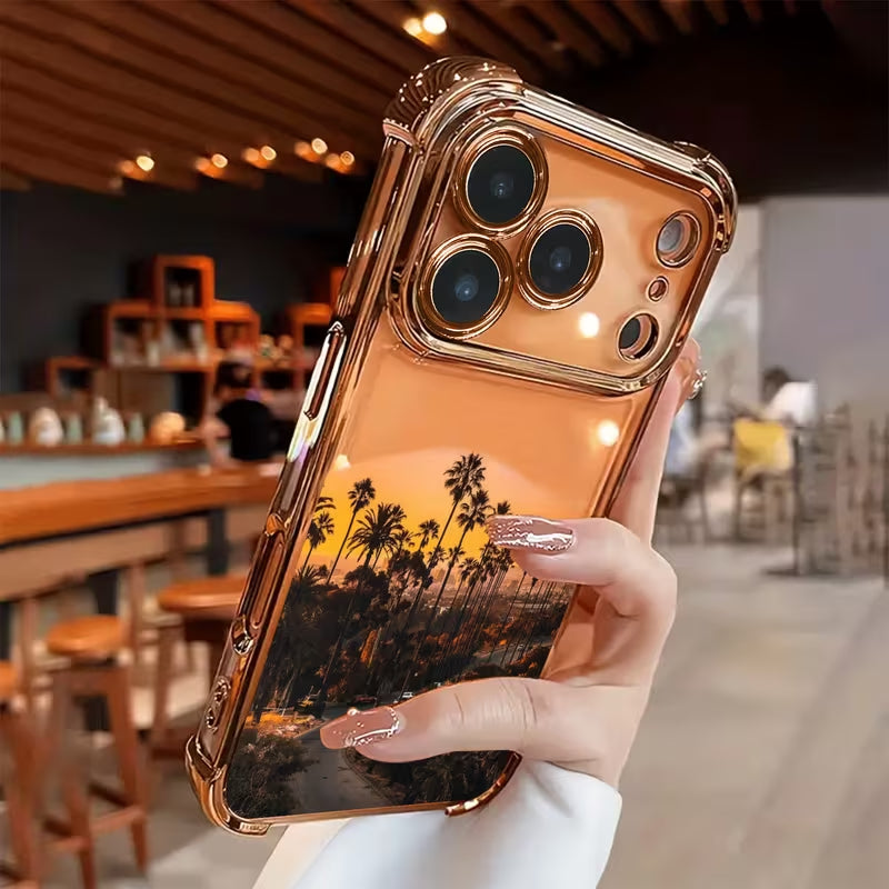 Sunset Palm Glow Case