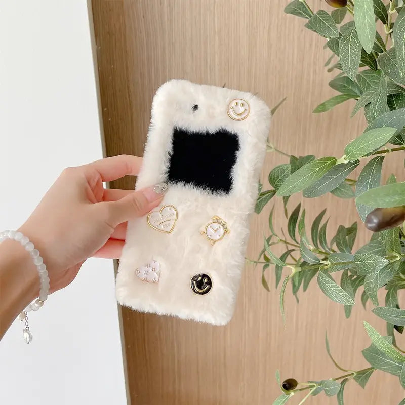 Fashionable Furry Phone Case - Samsung