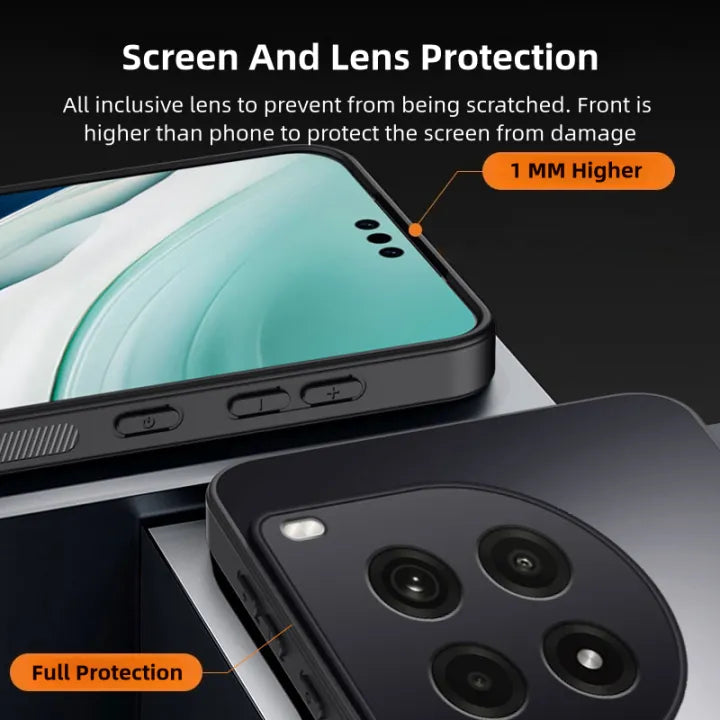 Luxury Mirror Gradient Glass Back Case - OnePlus