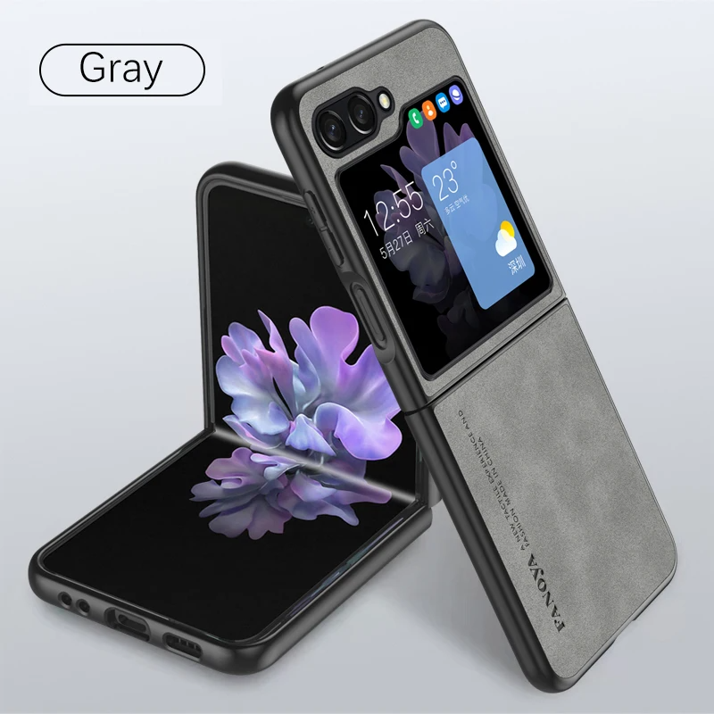 Galaxy Z Flip6 Sheep Luxe Premium Leather Case