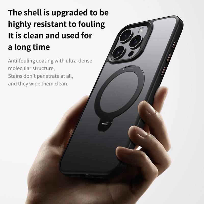 Modern Clear MagSafe Stand Case - iPhone