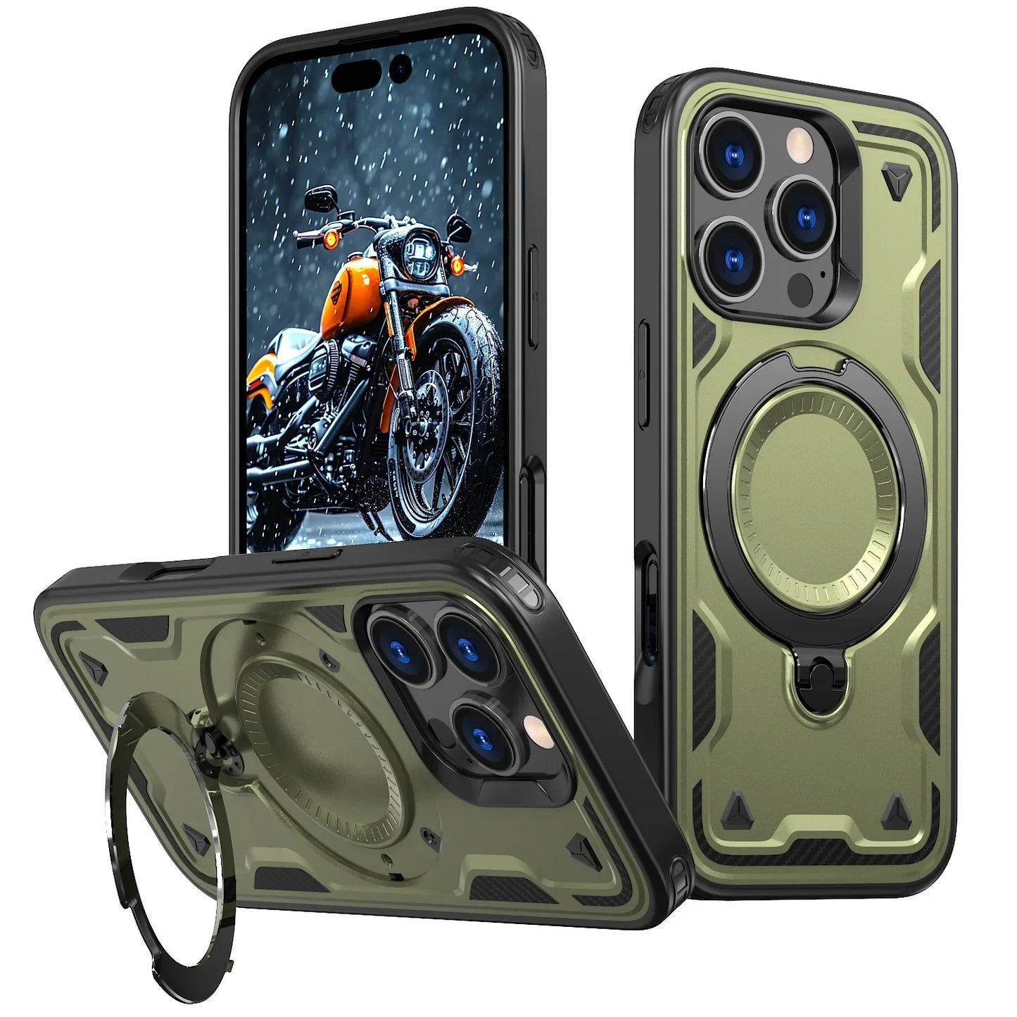 Amplified Armor Magsafe Stand Case - iPhone