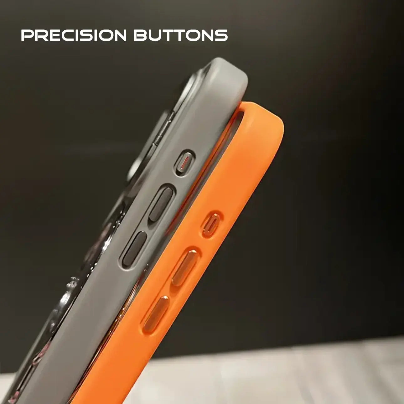 Luxury Transparent Kickstand Magsafe Case - iPhone
