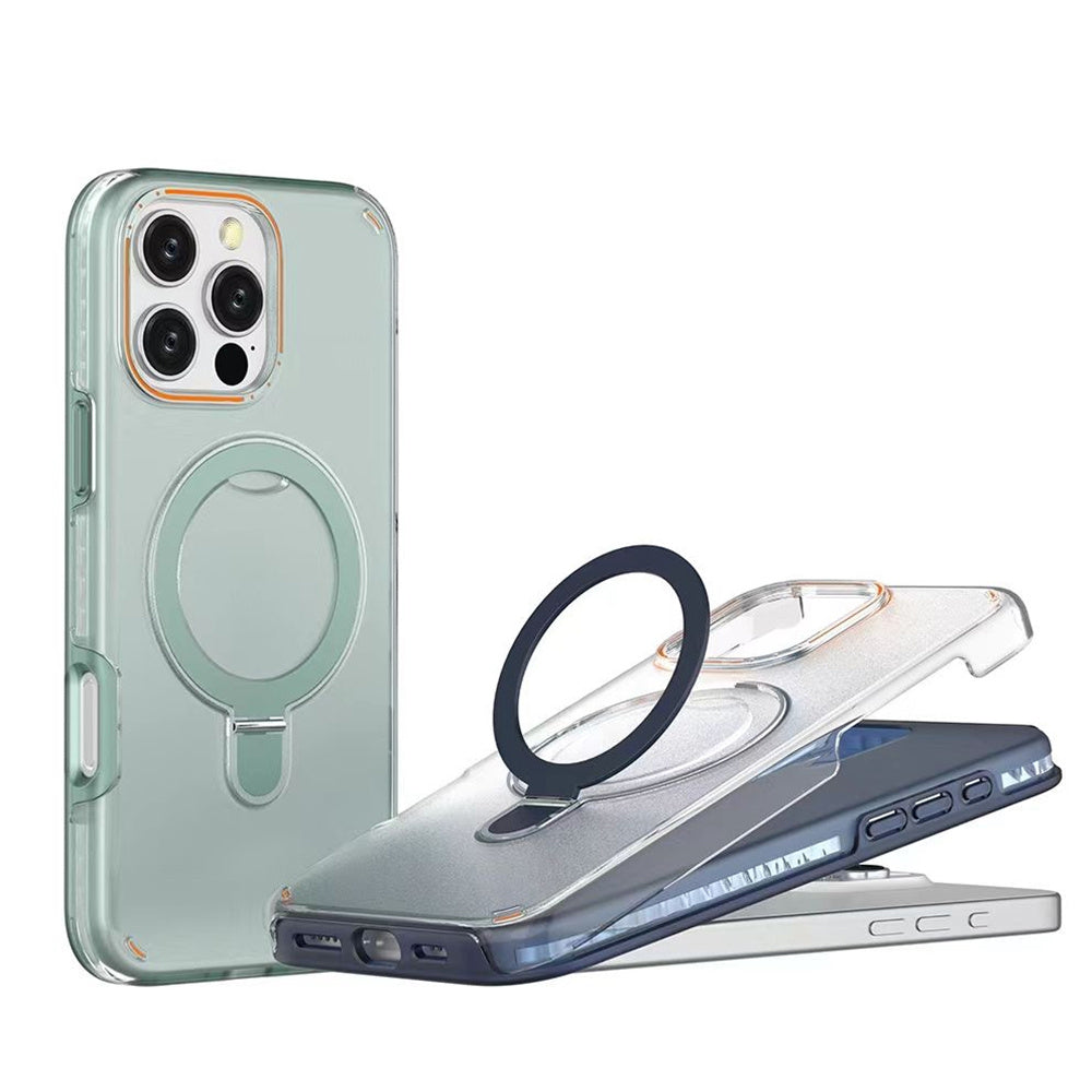 Serene Metal Ring Magsafe Case - iPhone