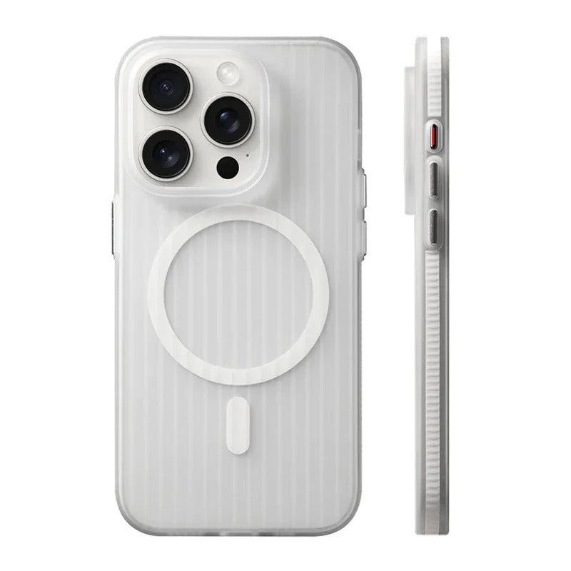 Geometric 3D Stripes MagSafe Case - iPhone