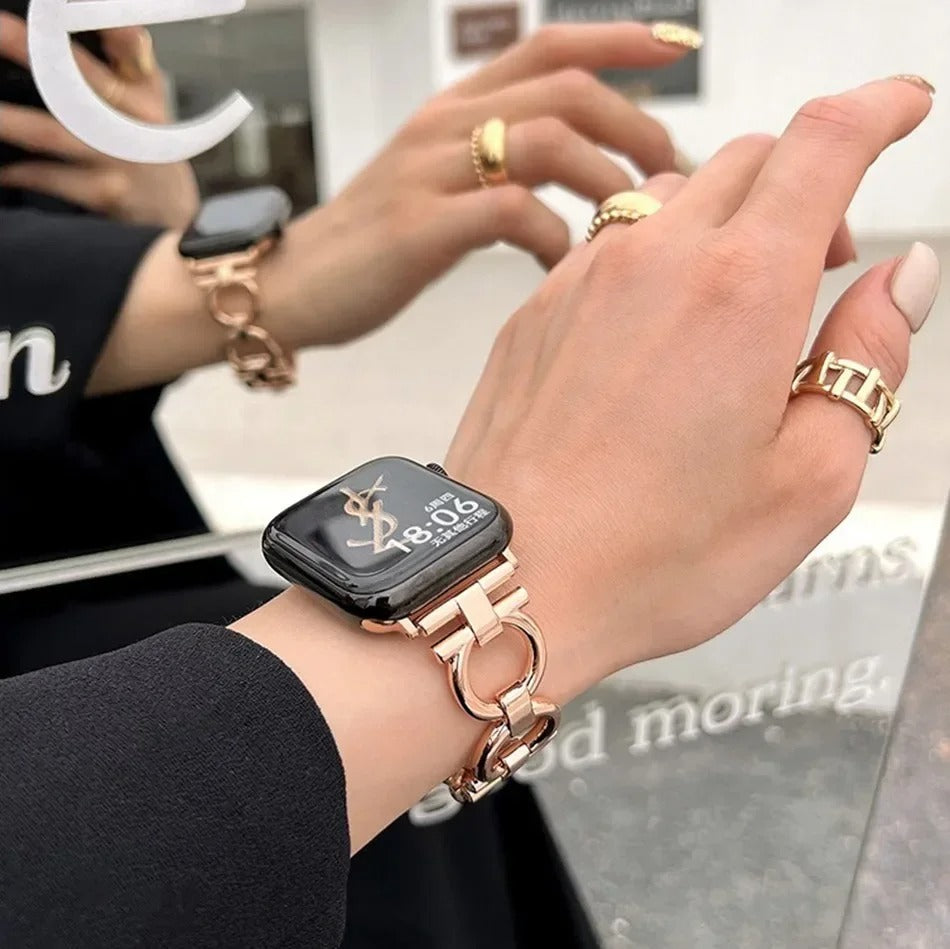 Glam Crystal Edge Watch Strap
