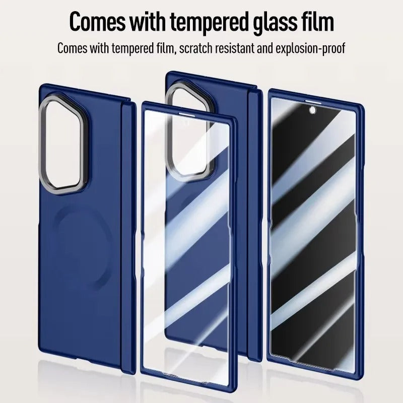 Galaxy Z Fold Series Ultimate Metal Camera Stand Magsafe Case
