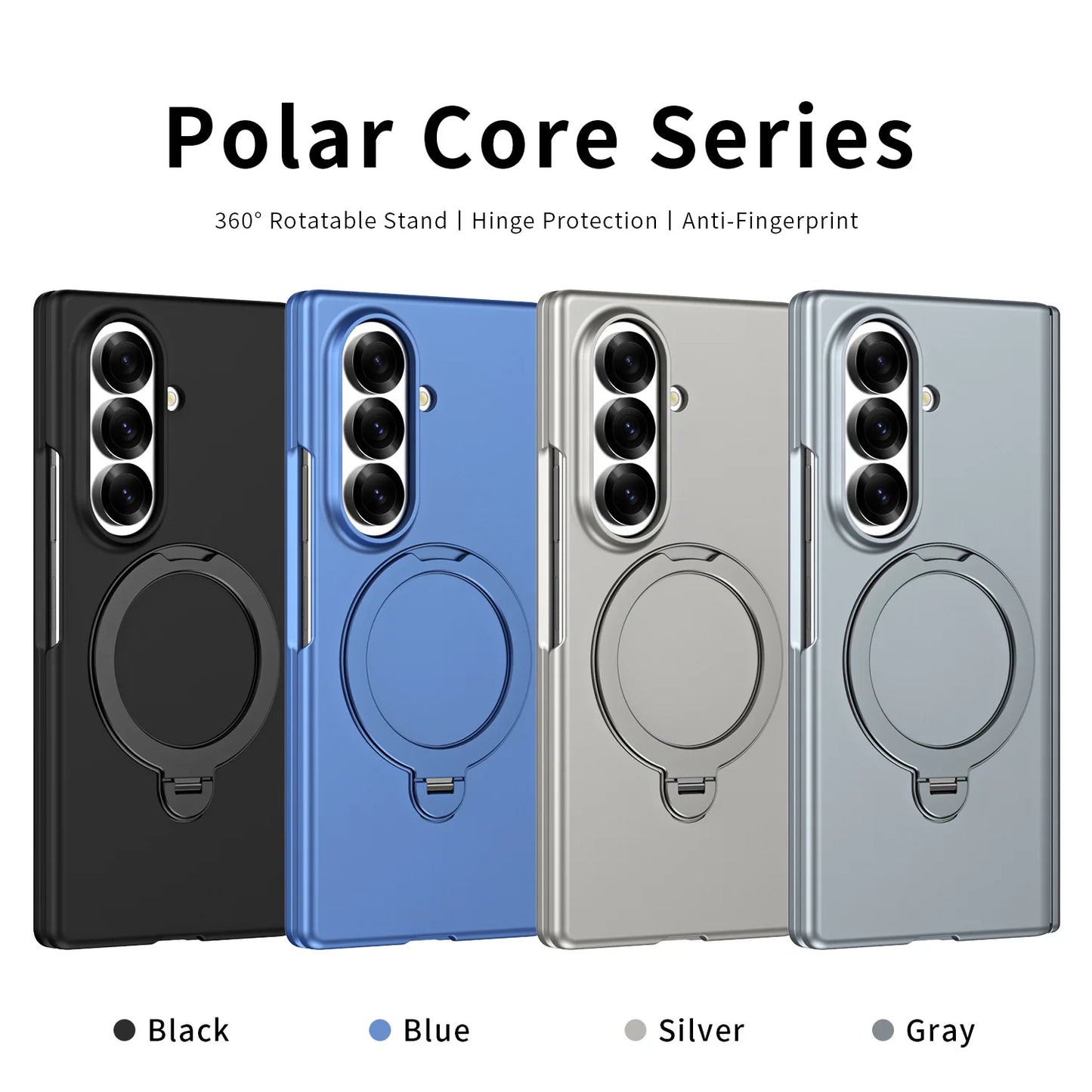 Galaxy Z Fold Series Arctic Polar Kickstand MagSafe Case