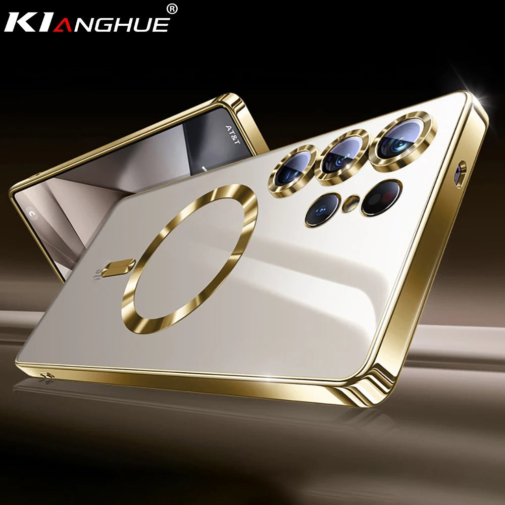 Gilded Prism Trim MagSafe Statement Case