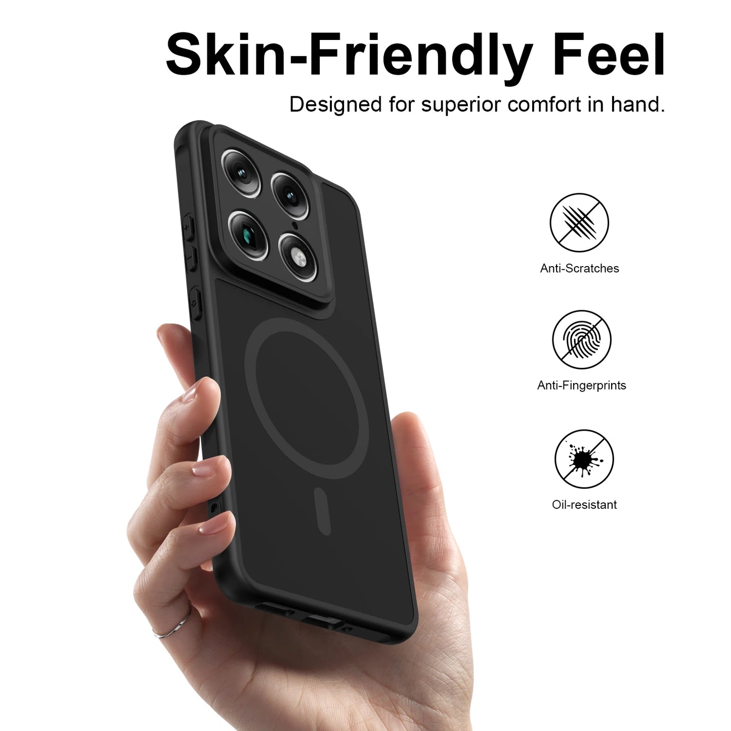 Hybrid Full Body Magnetic Guard Case - Motorola