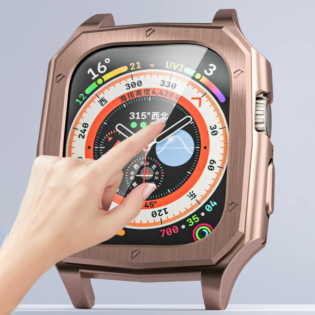 Armor Edge Protective Bumper Case for Apple Watch Ultra