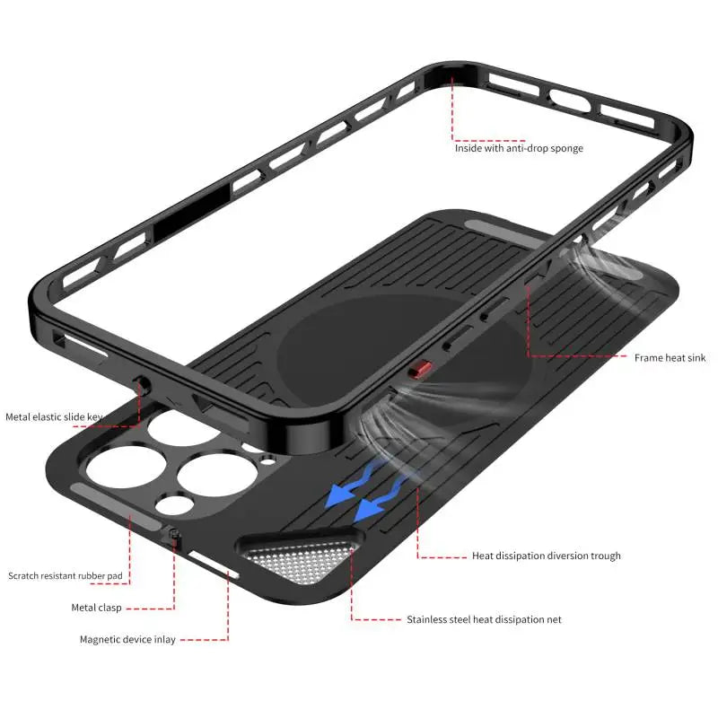 Resolute Leather Ring Holder Case - iPhone