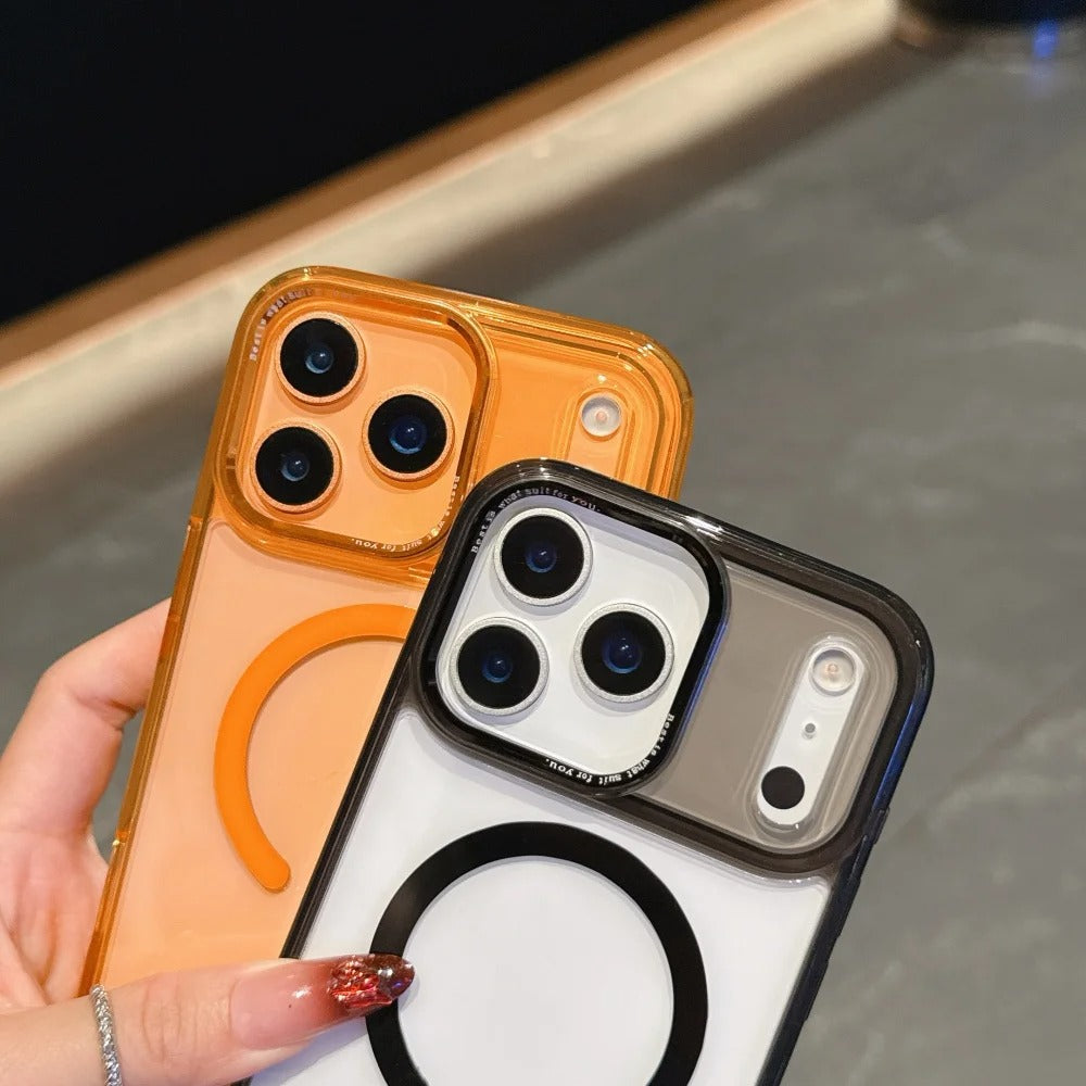Tech Aesthetic Magnetic Circle Case