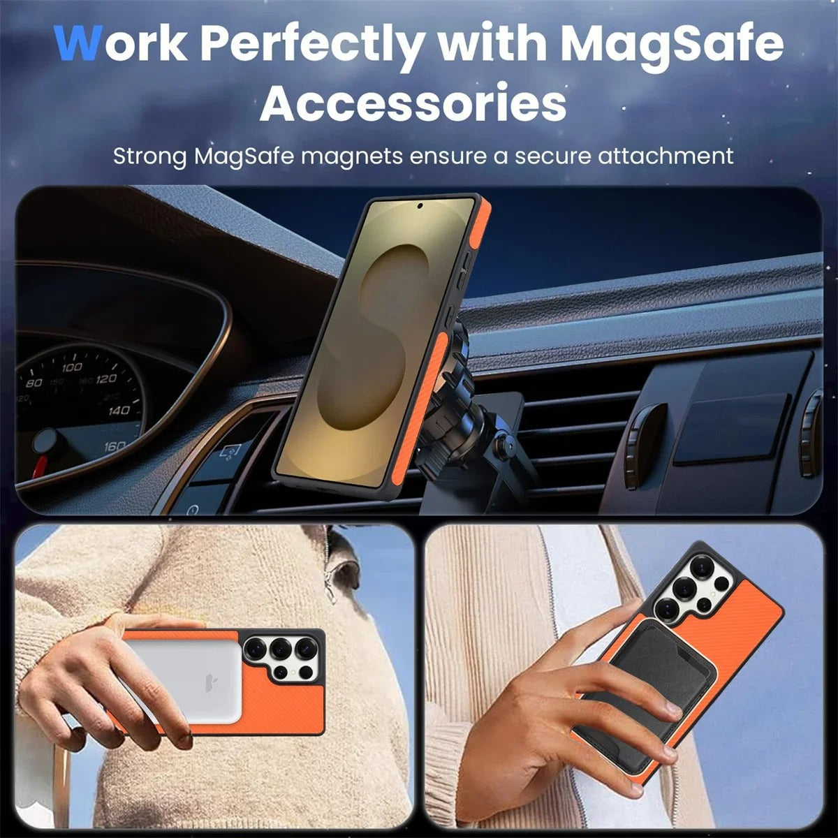 Aero CarbonX Magnetic Grip Case