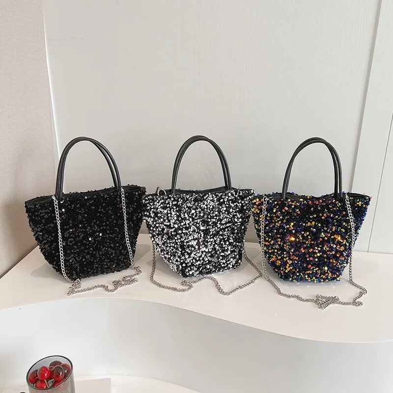 Classy Sequin Shiny Underarm Bag