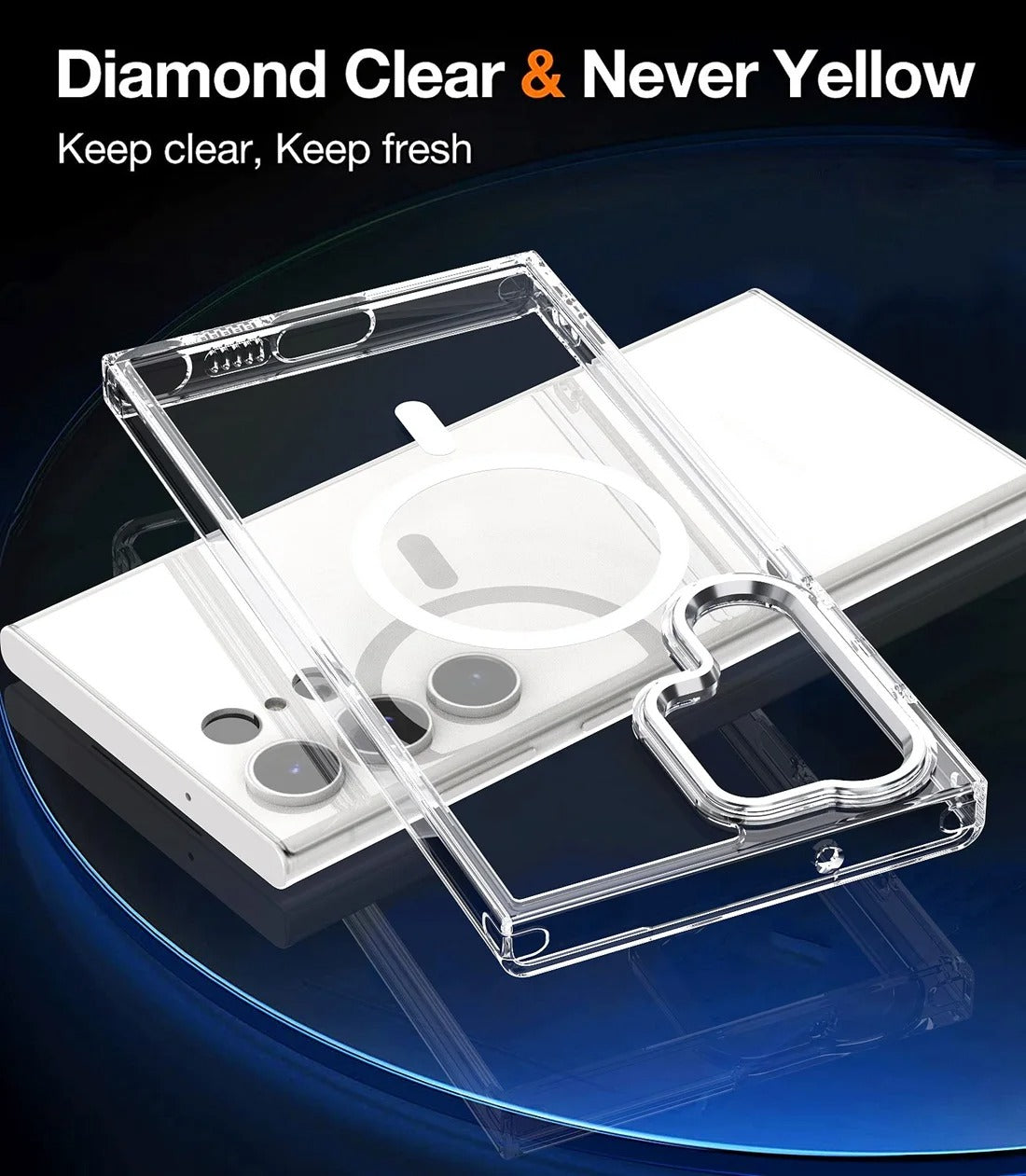 Crystal Lock Magsafe Defender Case - Samsung