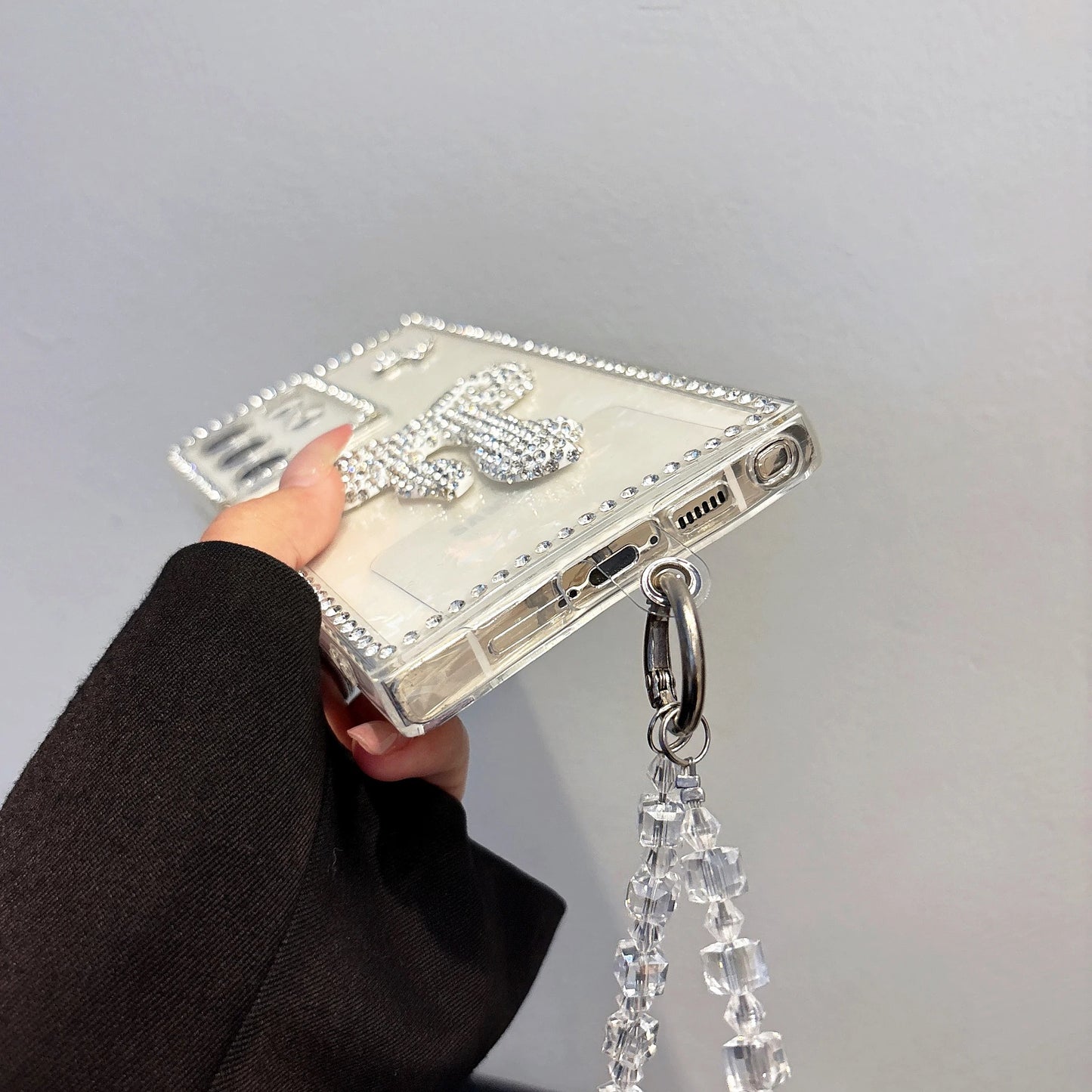 Rhinestone Bow Princess Aesthetic Case