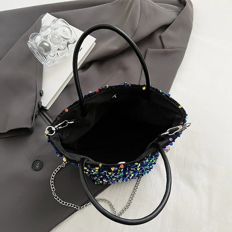 Classy Sequin Shiny Underarm Bag