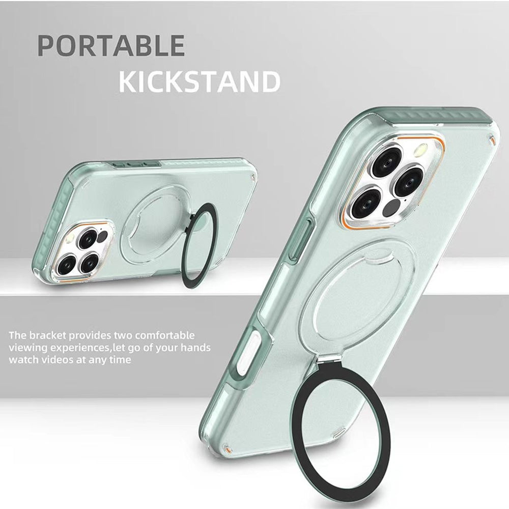 Serene Metal Ring Magsafe Case - iPhone