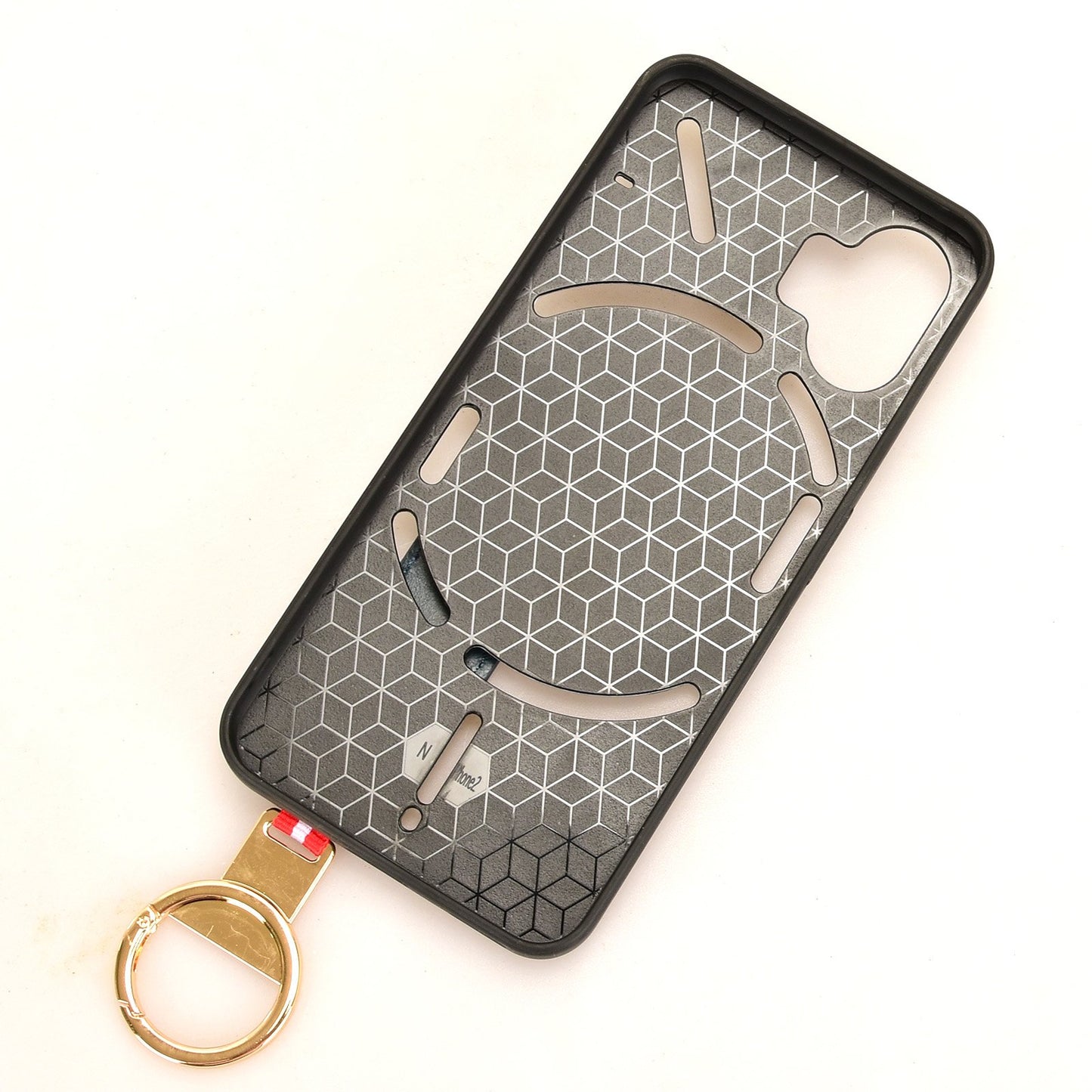 Deluxe Leather Anti-Slip Wrist Strap Case - Nothing