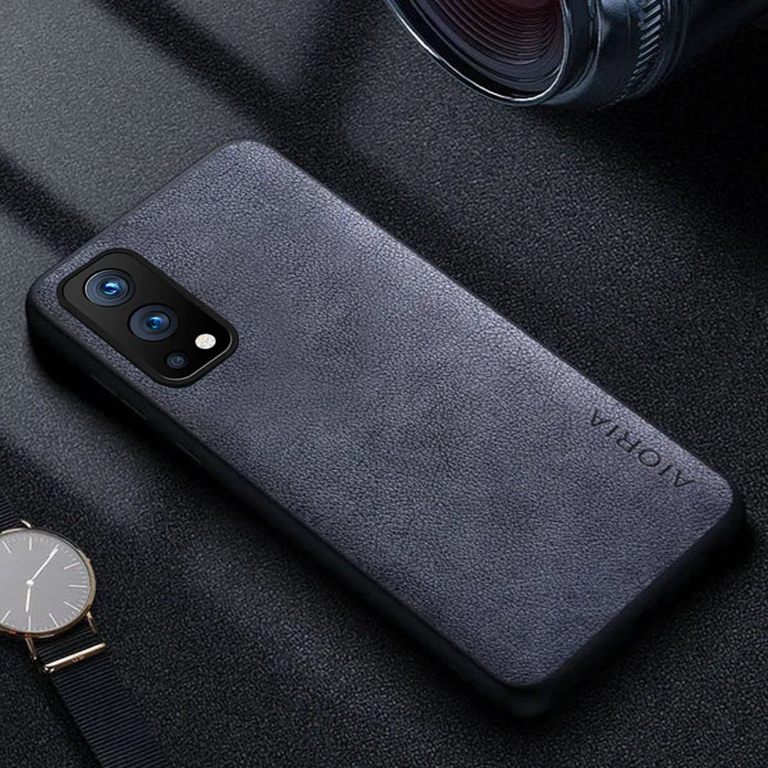 Shockproof Slim Leather Back Case - OnePlus