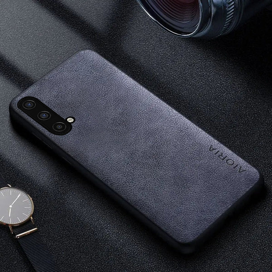 Shockproof Slim Leather Back Case - OnePlus