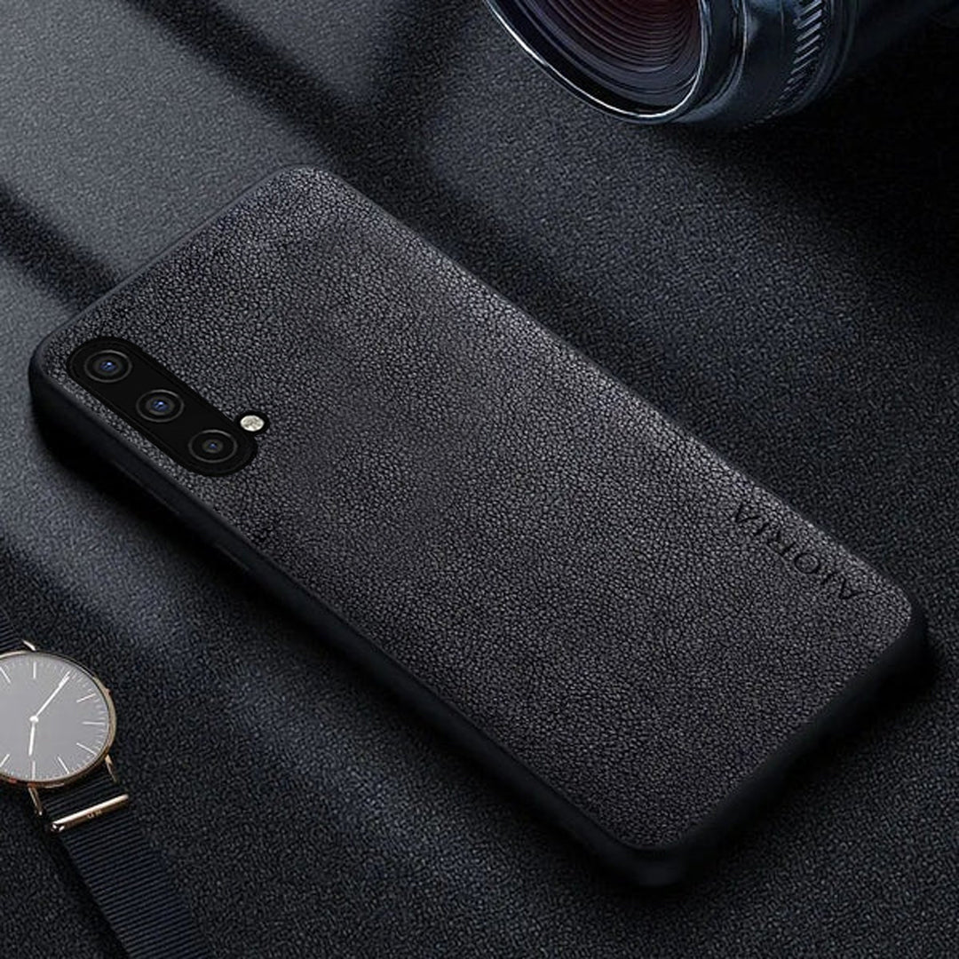Shockproof Slim Leather Back Case - OnePlus