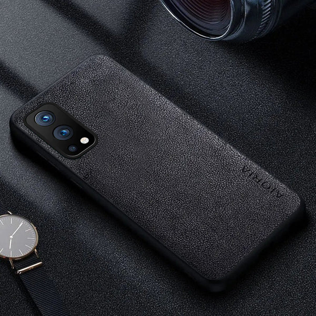 Shockproof Slim Leather Back Case - OnePlus