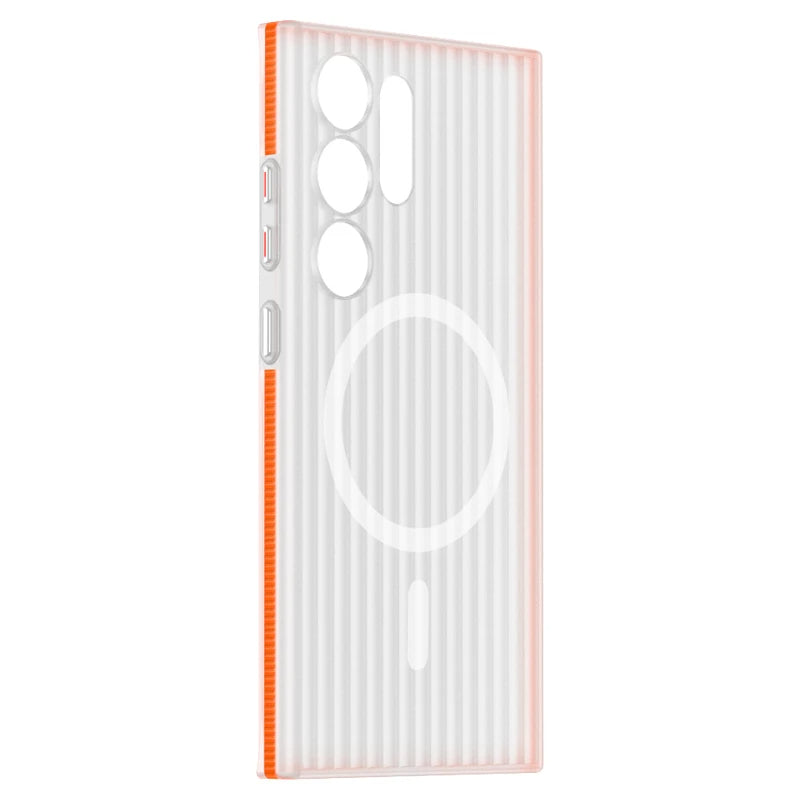 Crystal Frost Anti-Slip Stripes Case-Samsung