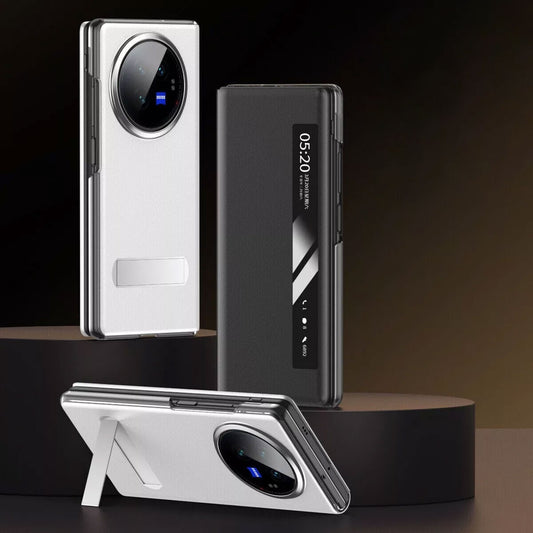 Smart Flip Stand PU Leather Case - OnePlus Open