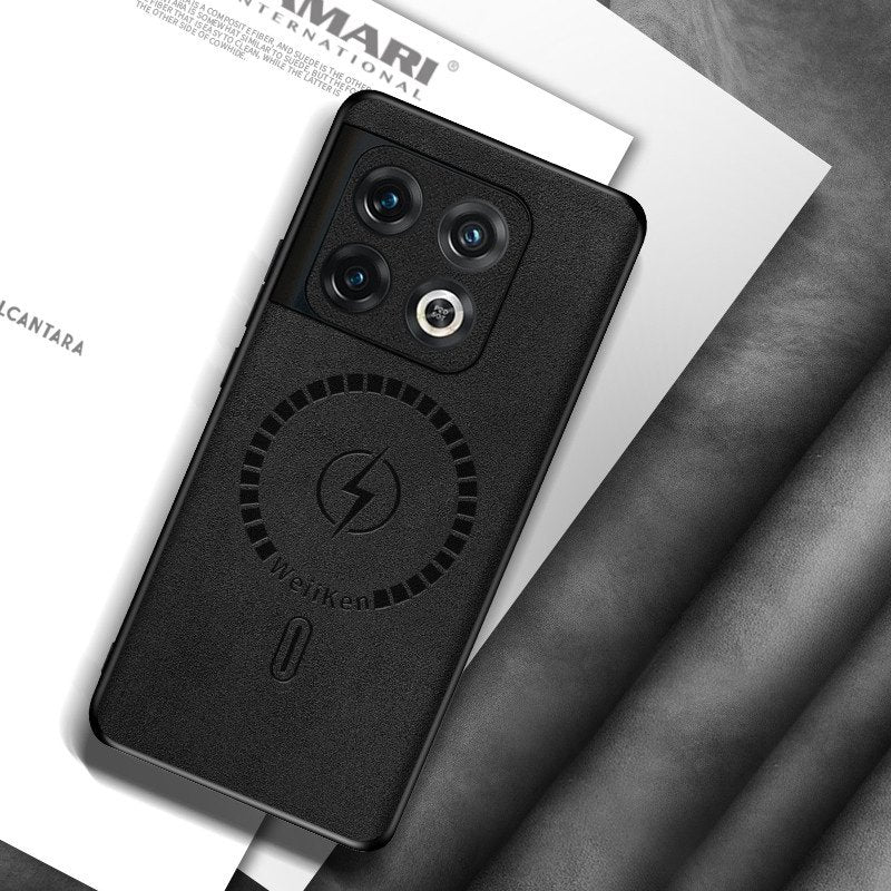 Premium MagAura Leather Case - OnePlus