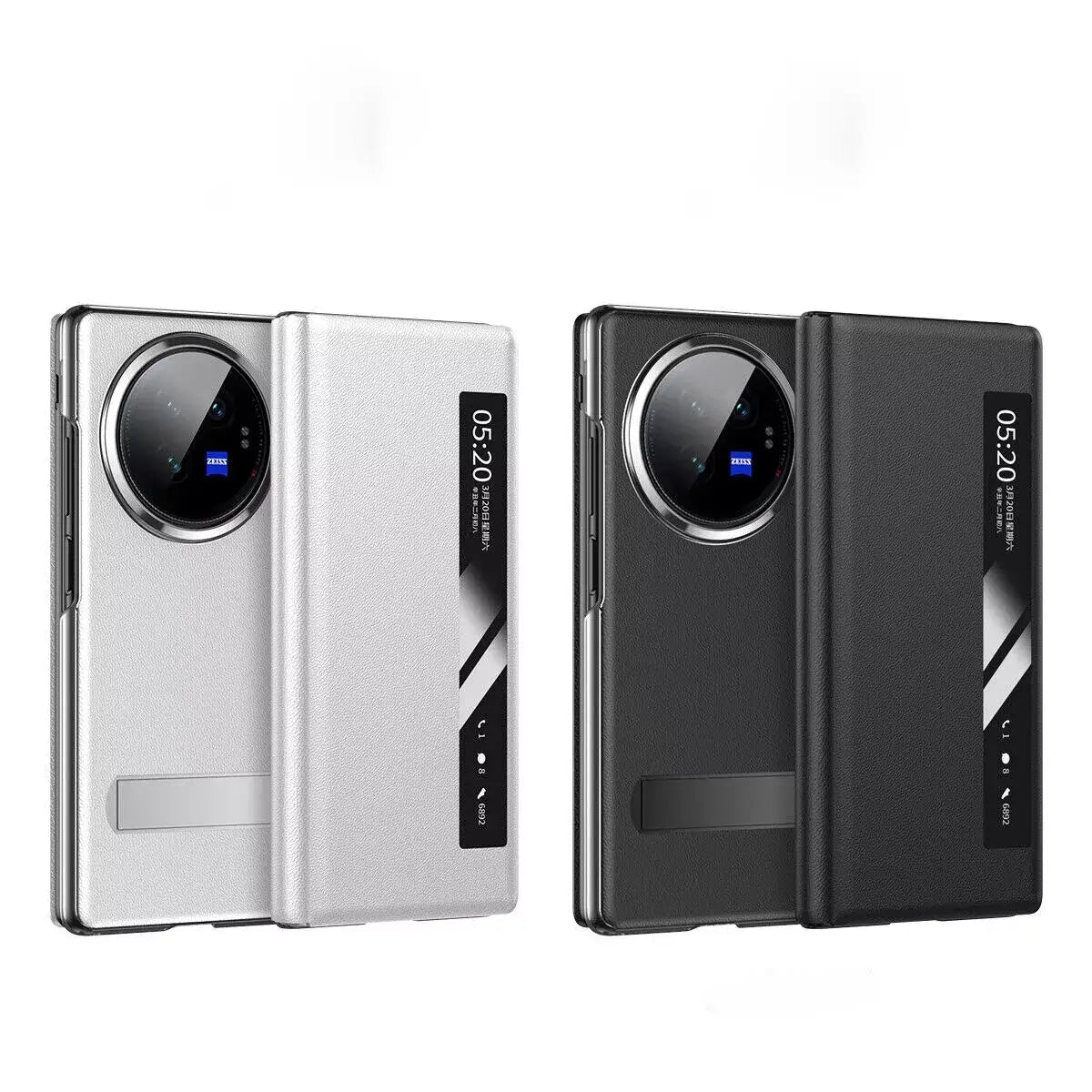 Smart Flip Stand PU Leather Case - OnePlus Open