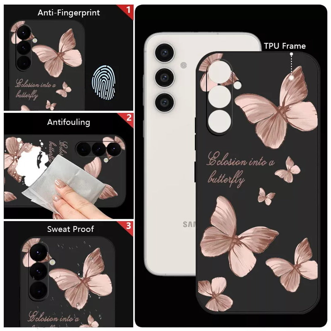 Melodic Wings Pattern Case - Samsung