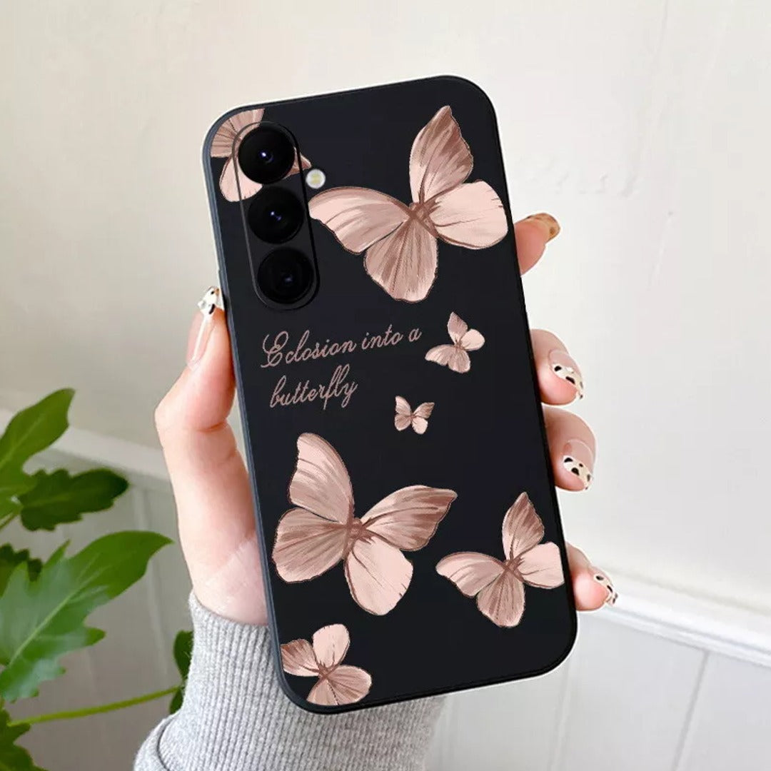 Melodic Wings Pattern Case - Samsung