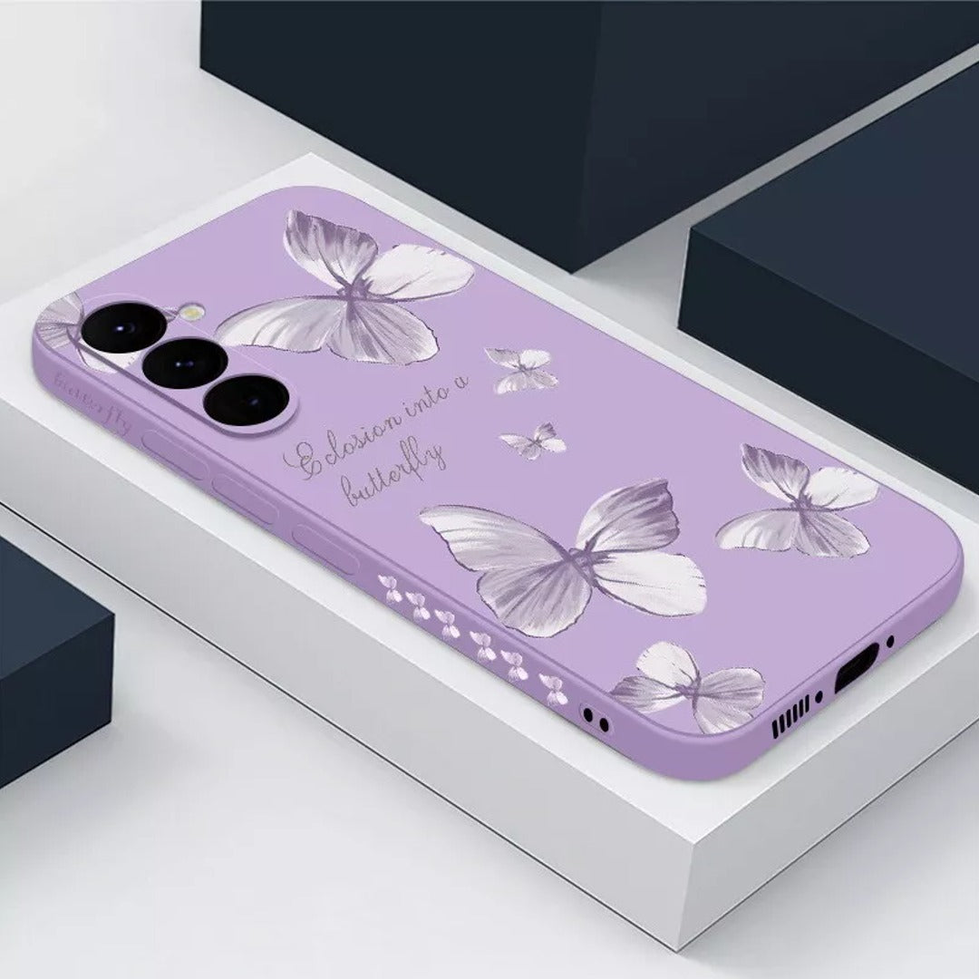 Melodic Wings Pattern Case - Samsung