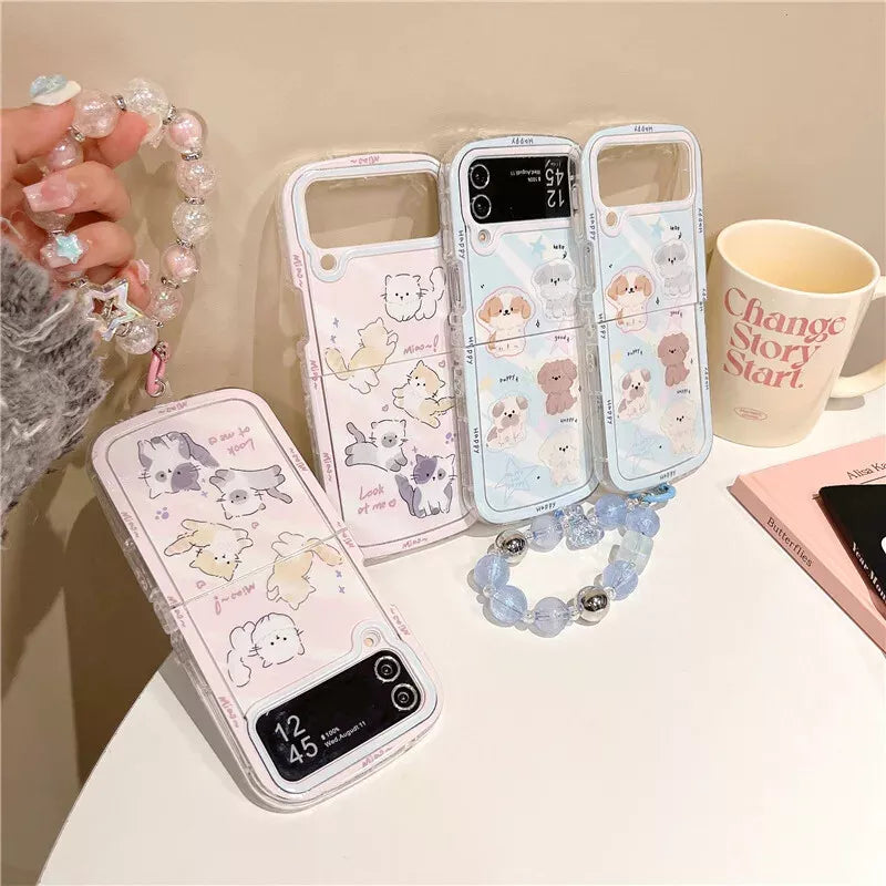Cute Playful Cartoon Cats Phone Case - Samsung