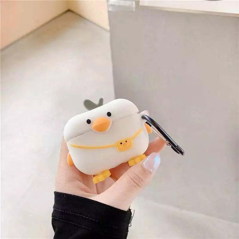 Funny Cartoon Cute Duck Case - AirPods