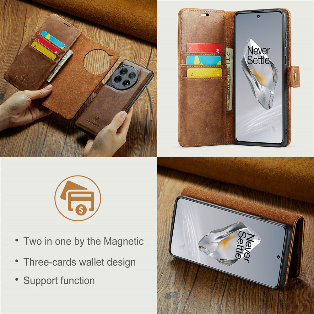 Leather Flip Wallet Magnetic Case - OnePlus