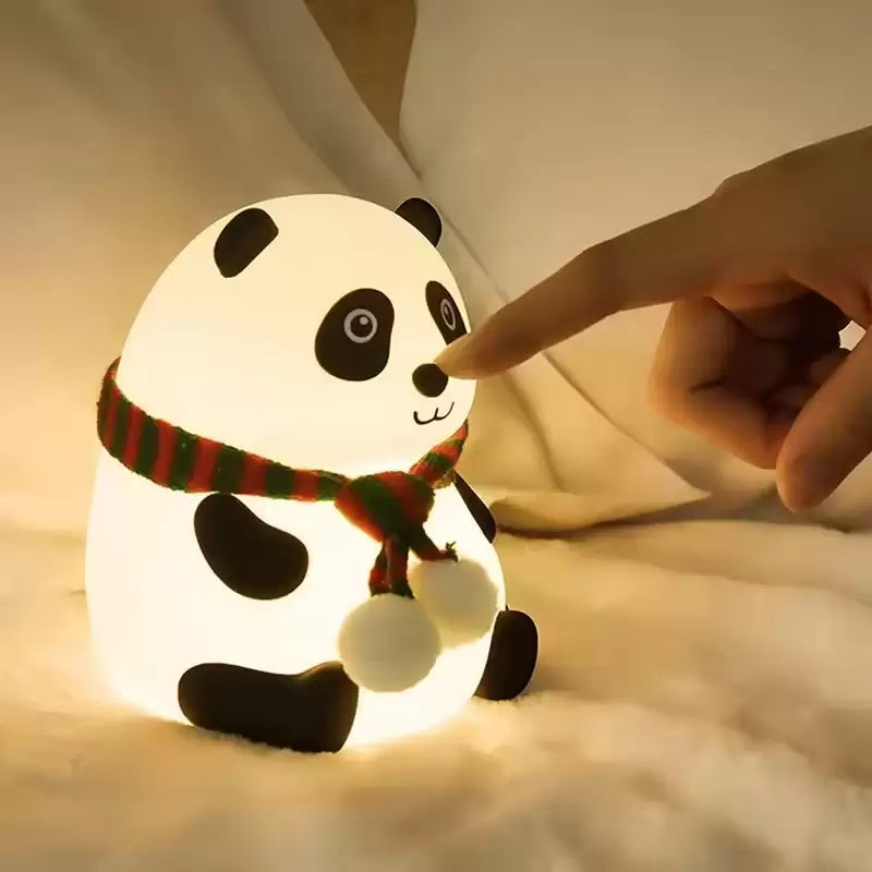 Adorable Panda Touch Multicolour Lamp