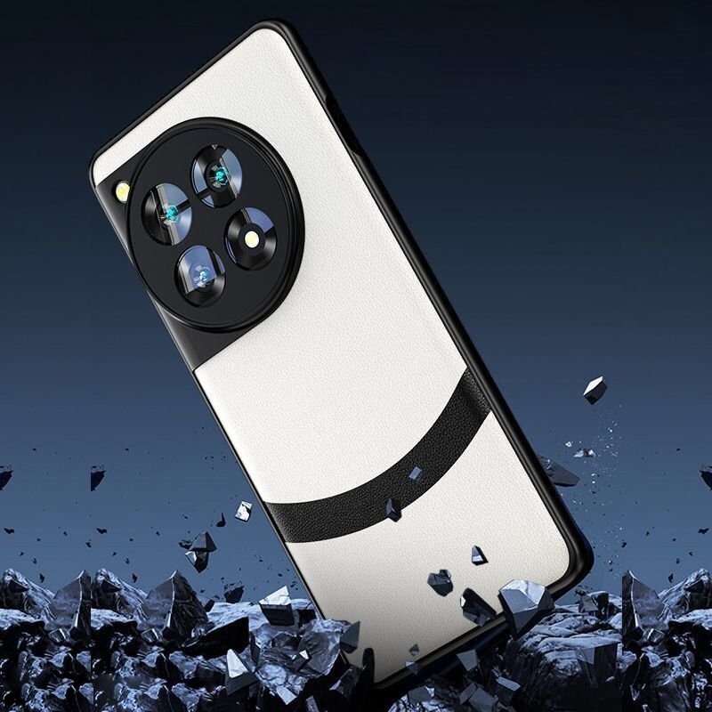 Chic Silicone Armor Leather Protect Case - OnePlus