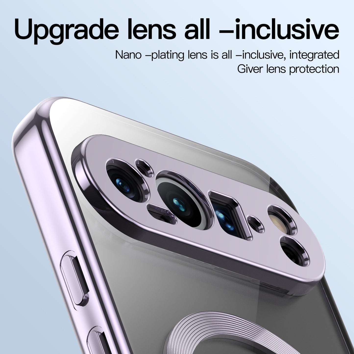 Featherlight Clear Magsafe Plating Case - Google Pixel