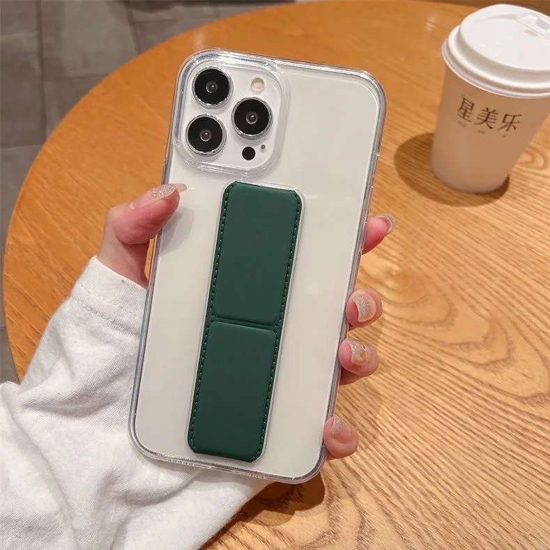 Magnetic Wrist Strap Stand Case - iPhone