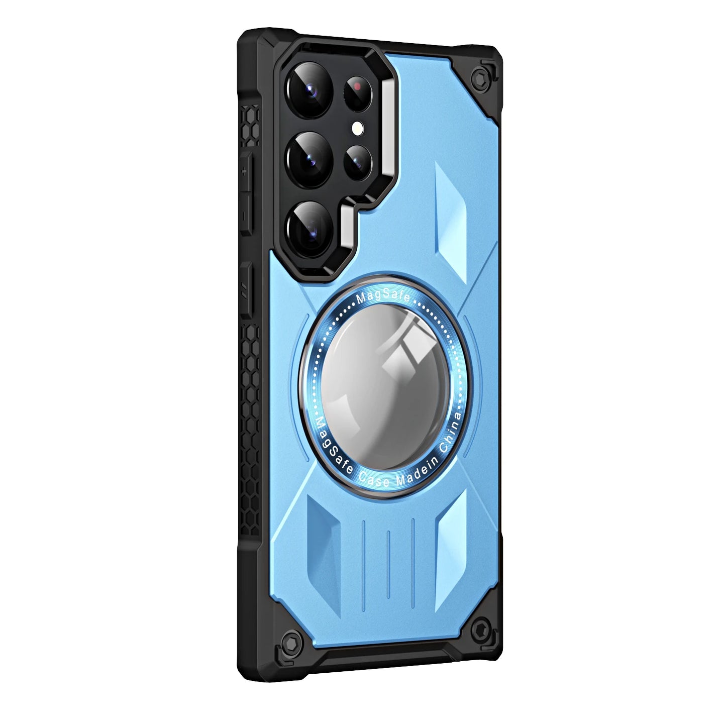 Armor Rugged Metal Ring Kickstand Case - Samsung