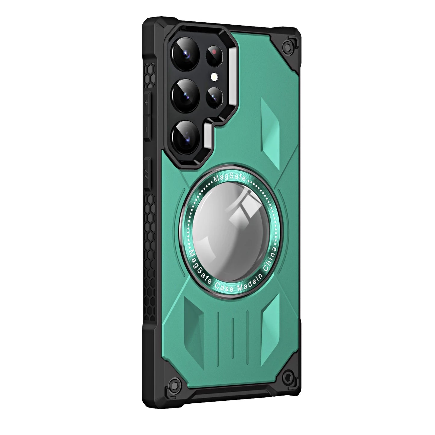 Armor Rugged Metal Ring Kickstand Case - Samsung