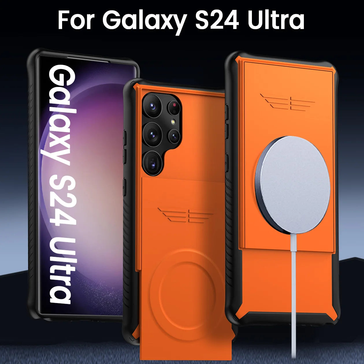 Ultimate Visibility Large Push Window Case - Samsung